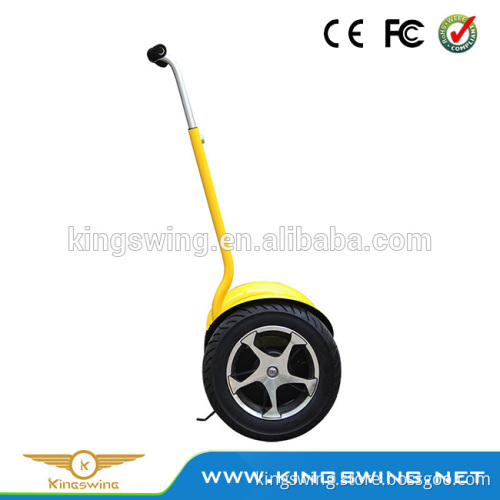 Big wheels 1600w powerful self-balancing mobility electric scooter Standing two wheel balance skateboard with handrail off road